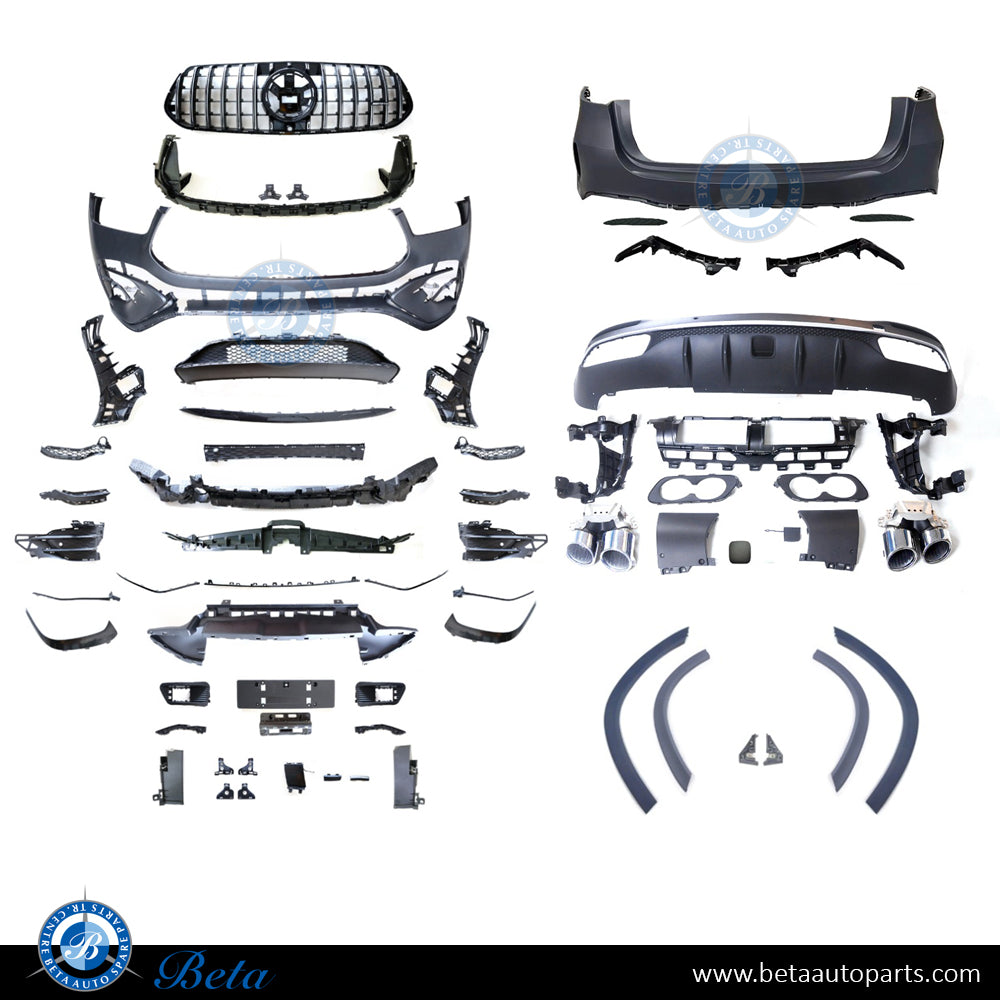 AMG GLE 53 Look Body Kit for Mercedes GLR W167 2023-Up AMG GLE 53 Look Body Kit for Mercedes GLR W167 2023-Up